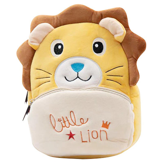 Animal Plushie Backpack Series- Lion (M-L)
